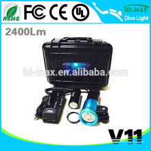 scuba light Dive Video Light Series induction charging flashlight